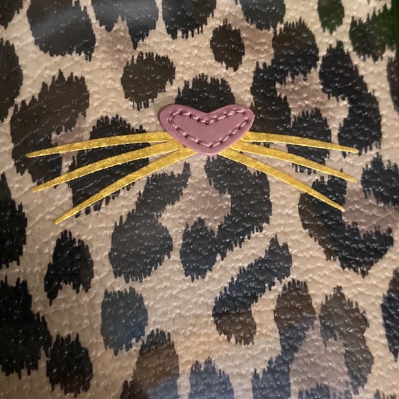 Kate Spade Leopard Print Kitty Cat IPhone 8 Plus - IPhone 7 Plus Snap Case - Picture 11 of 16